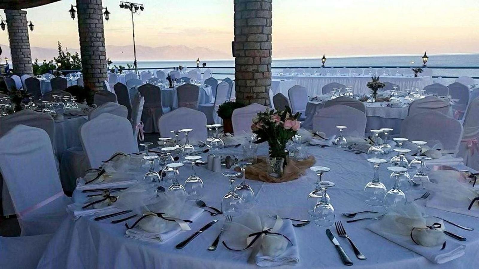 De La Plage Hotel Koroni Bagian luar foto